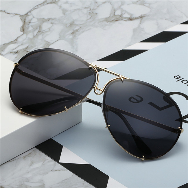 New Ocean Sunglasses Fashion Retro Glasses for Men and Women
