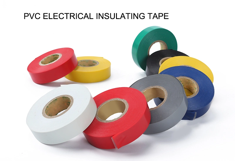 Waterproof PVC Insulation Tapes Jumbo Roll PVC Electrical Insulating Tape