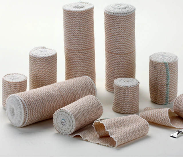 Medical Disposable Laced High Elastic Bandage 5cm X 4.5m