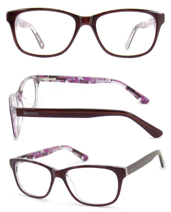 New Acetate Design Optical and Reading Glasses New Spectacles Design Acetate Optical Women