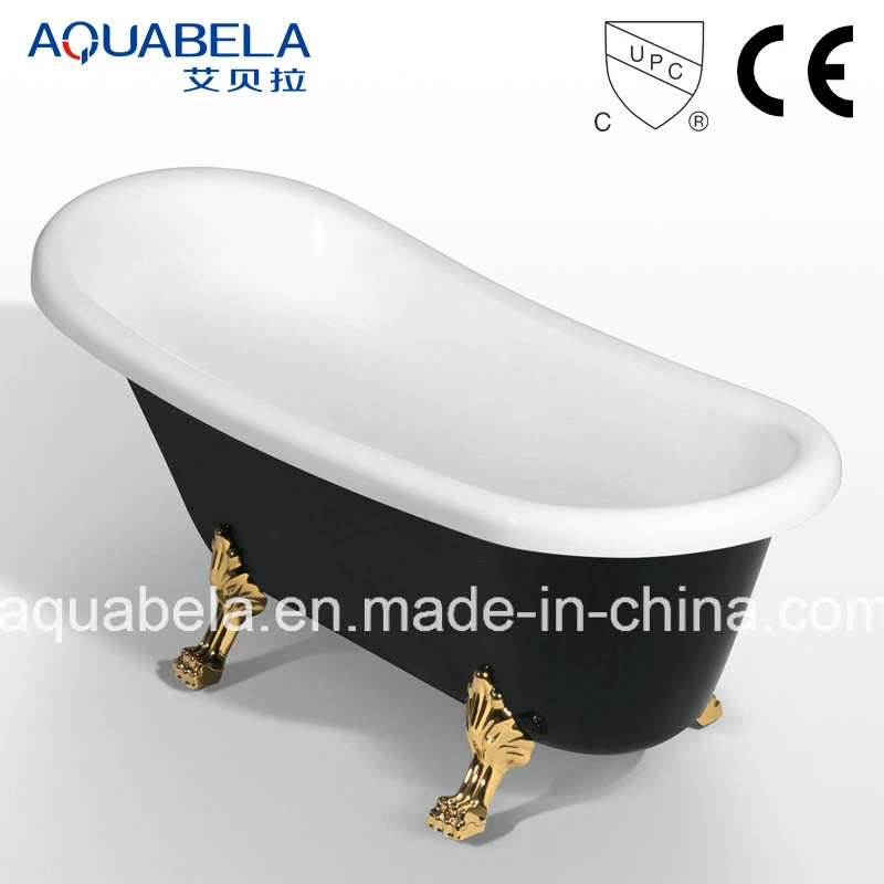 Luxury Antique Clawfoot Acrylic Double-Ended Hot Tub (JL622)