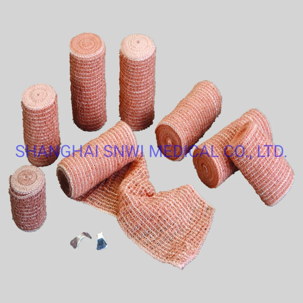 CE/ISO Certificate Disposable Medical Supply Elastic PBT Conforming Bandage