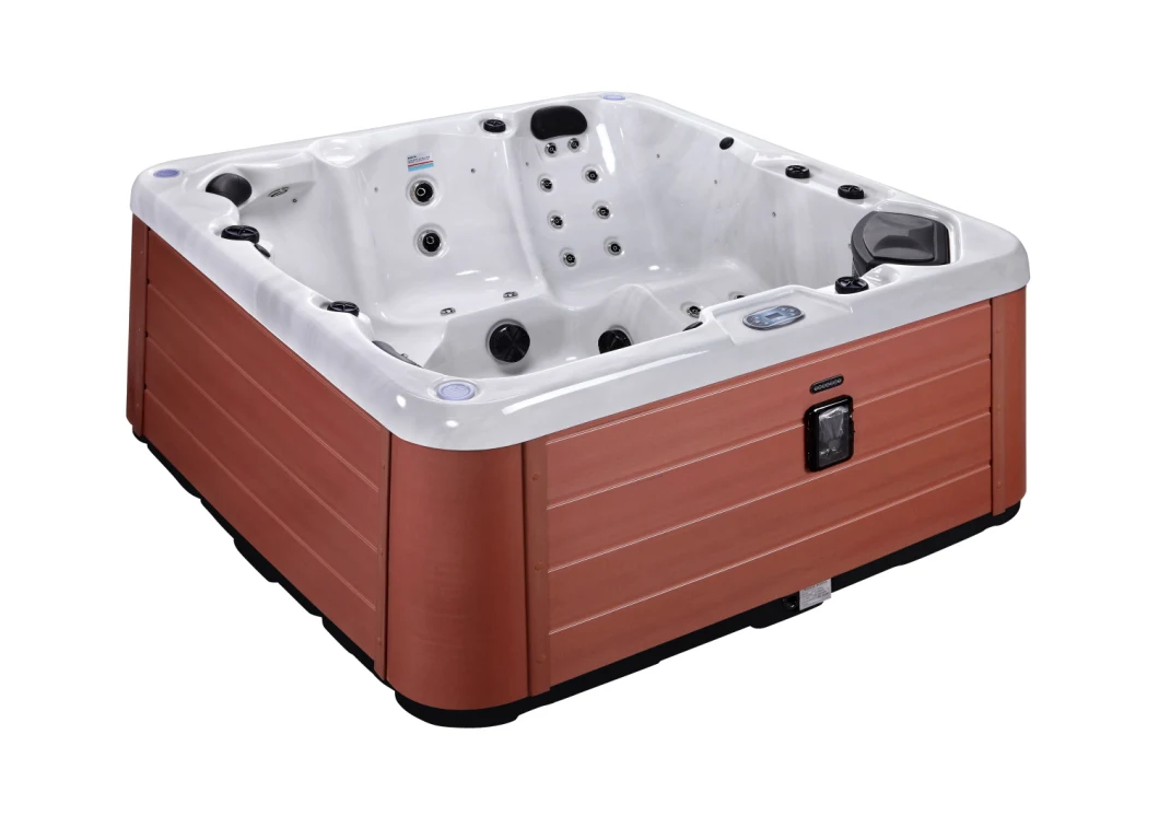58 Jets Hot Tub Hydrotherapy Outdoor SPA Bathtub Whirlpool Tub