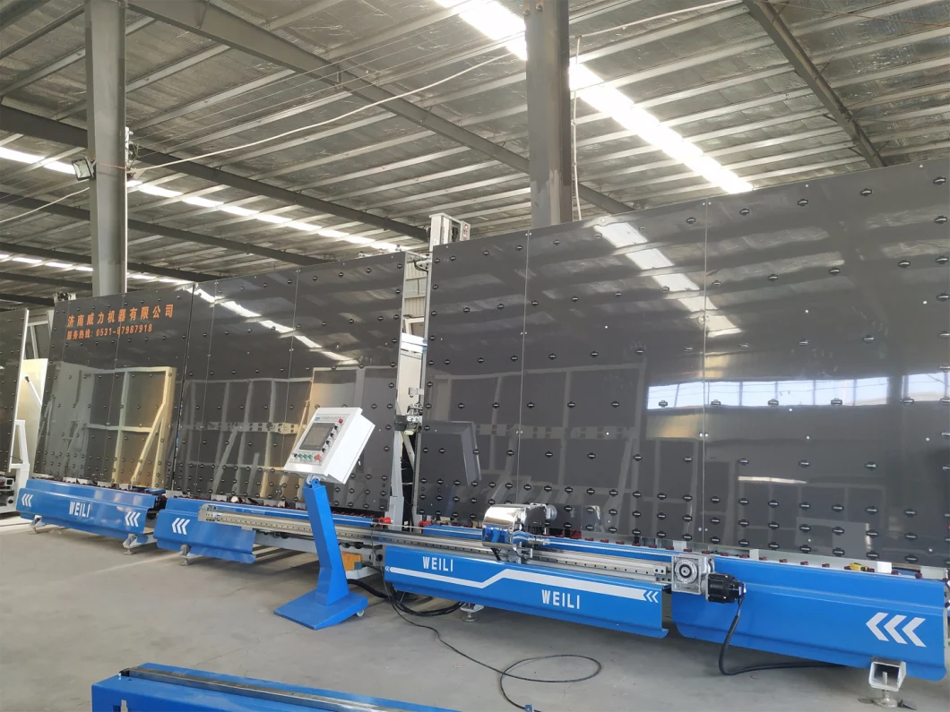 2.5m Double Glazing Silicone Spreading Insulating Glass Sealing Robot Machine