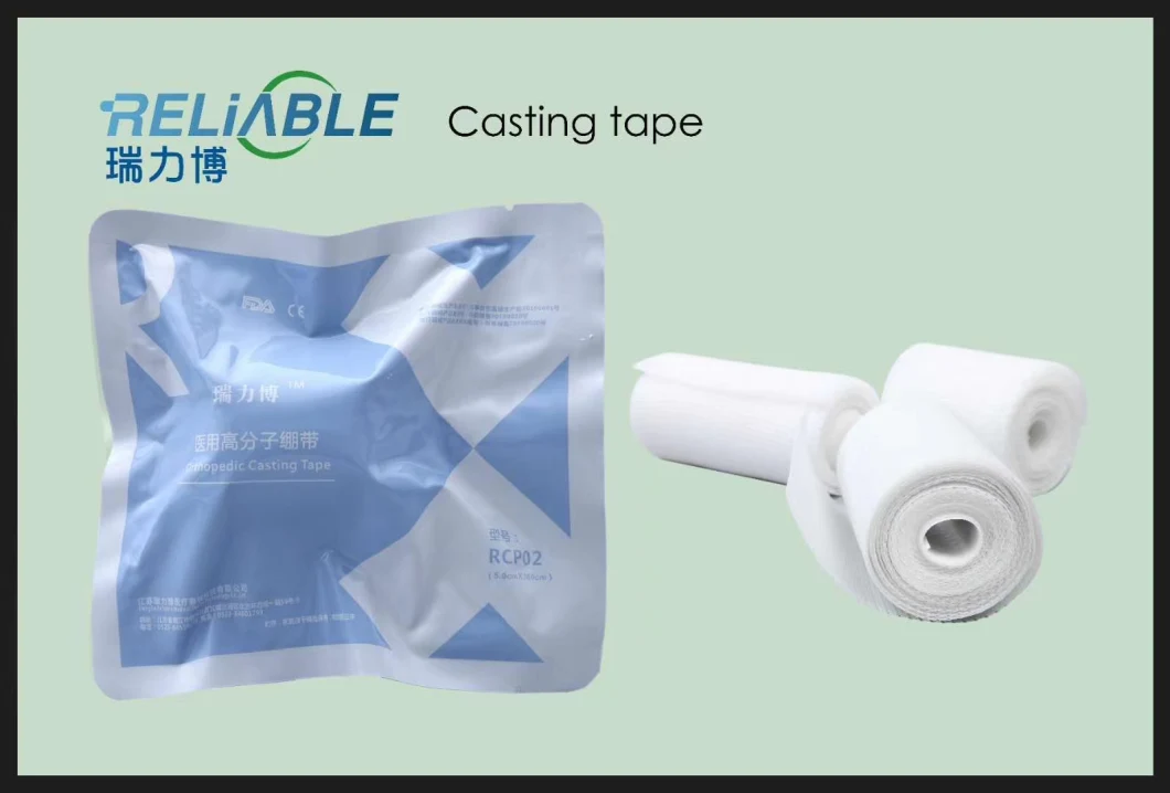 Orthopedic Casting Tape Fiberglass Polyester Comfortable Soft
