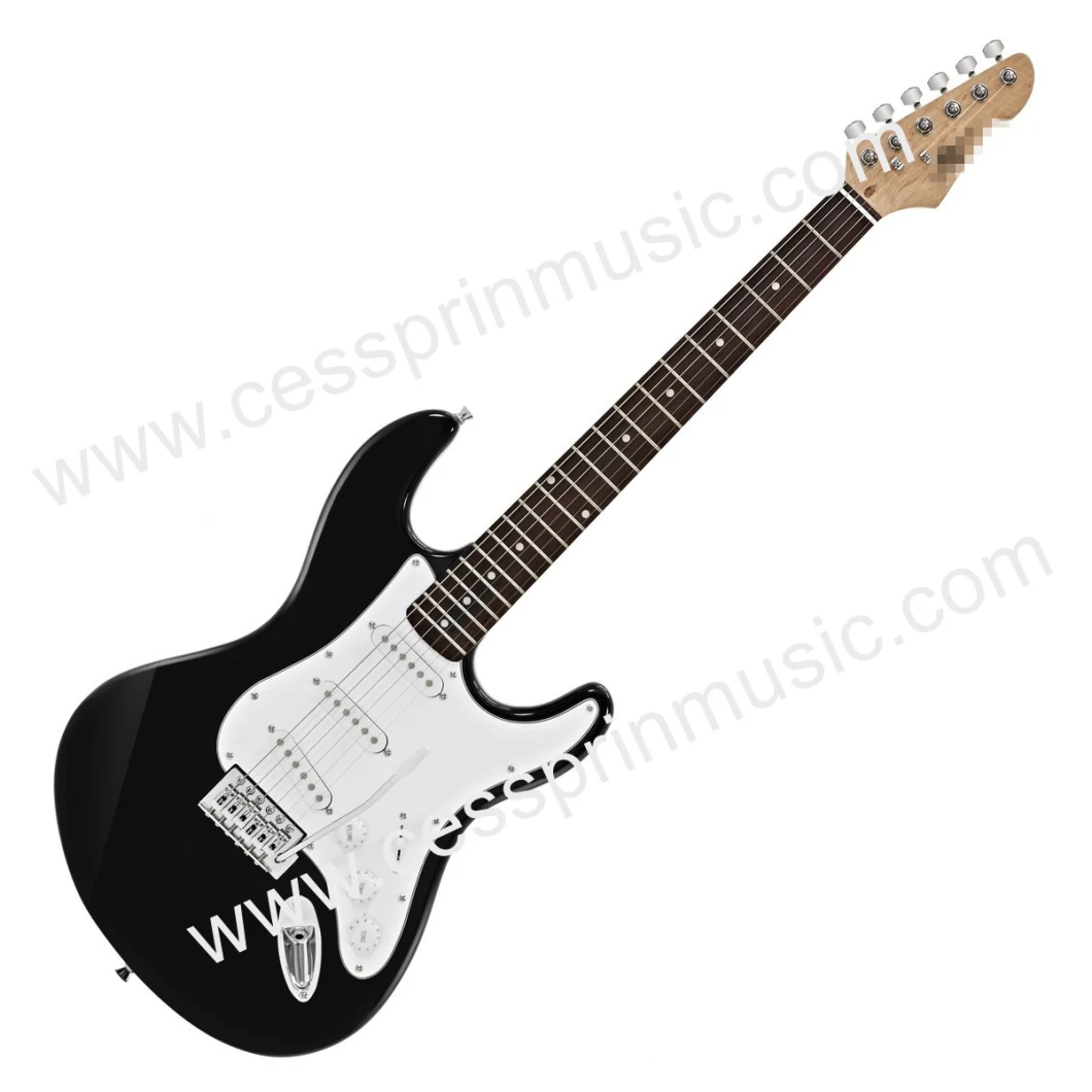 Hot Sell /Electric Guitar/ Lp Guitar /Guitar Supplier/ Manufacturer/Cessprin Music (ST601) Black