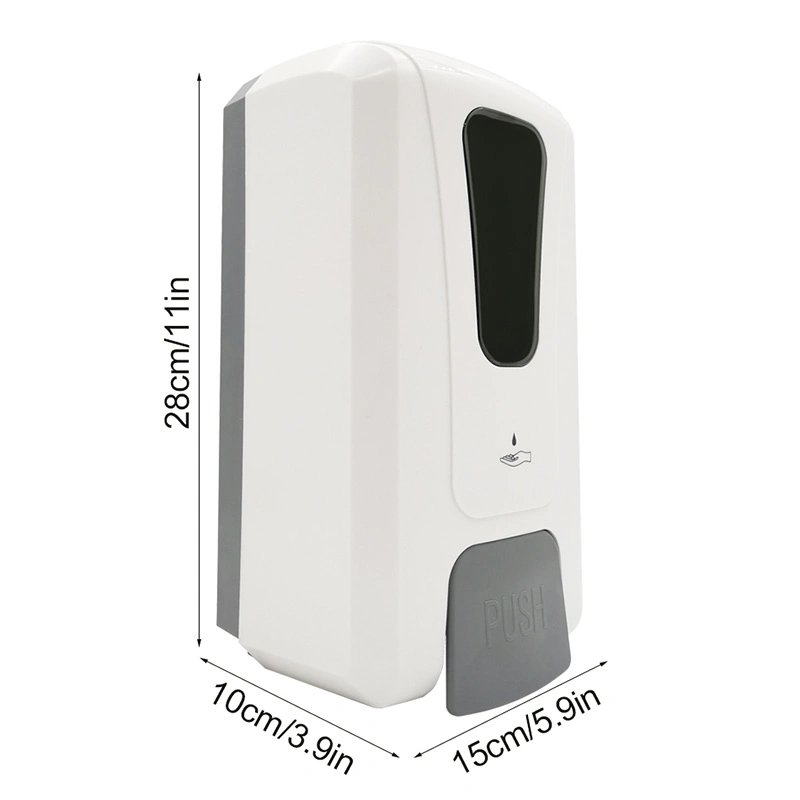 Wholesale 1200ml Plastic Spray Soap Dispenser DC Charge Foam Auto Soap Dispenser Manual