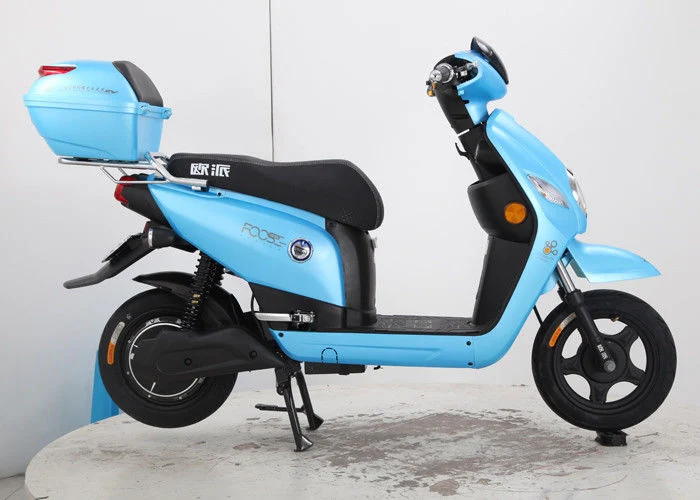Blue Girls Electric Scooter, Powerful Girls Electric Motorbike