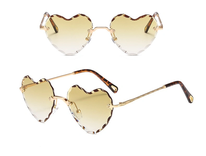 China Wholesale Classical Frameless Mirror Sunglasses for Women Men
