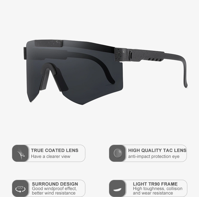 Mens Luxury Tr90 Frame Driving Sunglasses Polarized Sports Cycling UV400