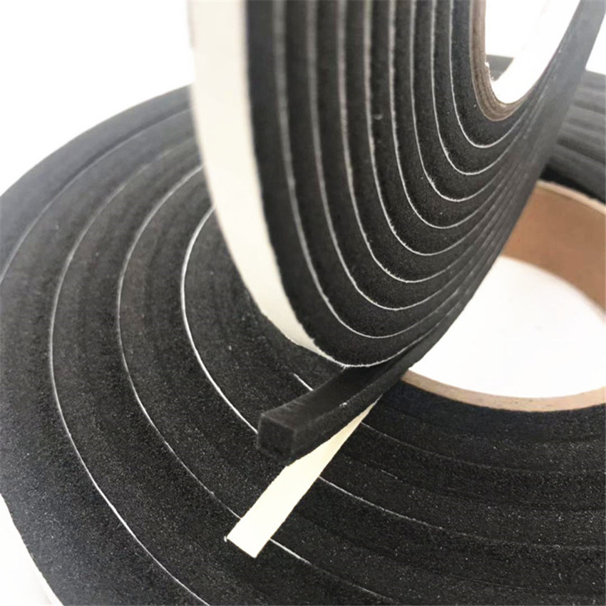 Strong Adhesive Backing UV Resistant Single Sided PVC Foam Tape for HVAC Duct Sealing