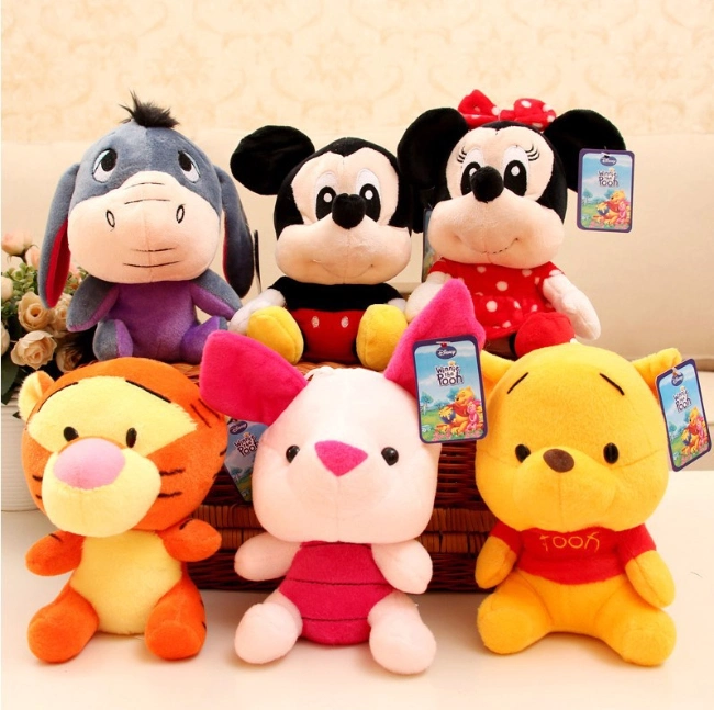 OEM Cartoon Character Mickey and Minnie Mouse Plush Toys