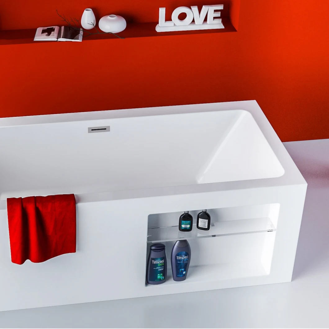 Fashion Design China Manufacturer Durable Bathtub White Freestanding Bathtub