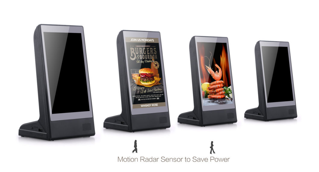 Fyd-898 8 Inch Table Stand LCD Ad Player with Android System Stand Alone Digital Signage