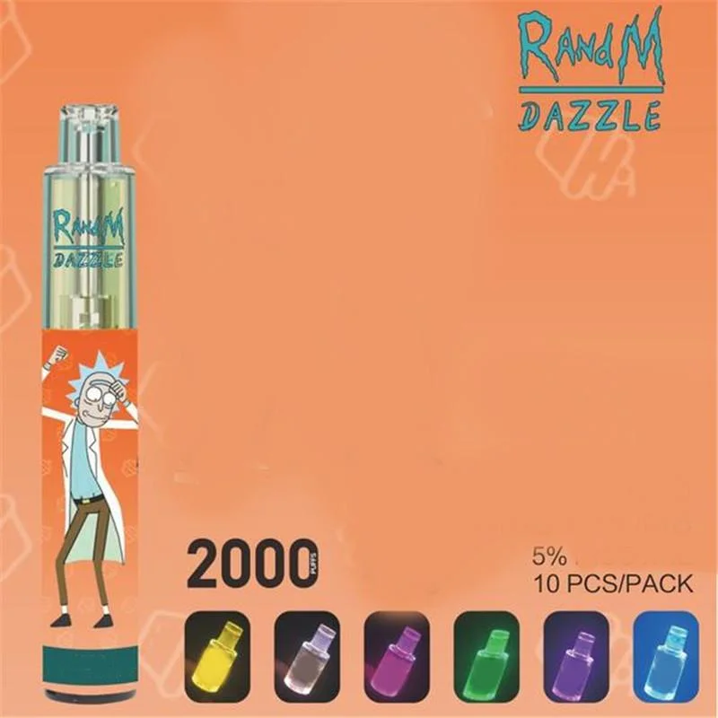 RM Rick Rick Morty Randm Wholesale Disposable Vape Pen E Cigarette