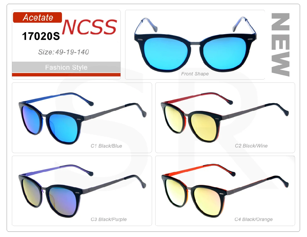 New Trency Custom Wholesale Metal Frame Sunglasses Accept Small Order
