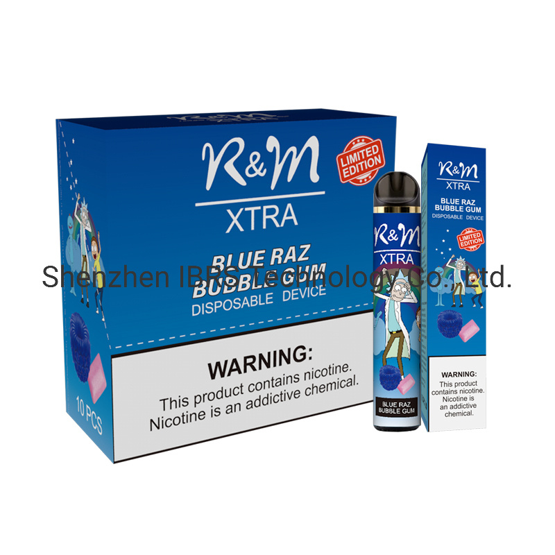 12 Limited Flavors RM Xtra Rick Morty E Liquid Disposable Vape Pen