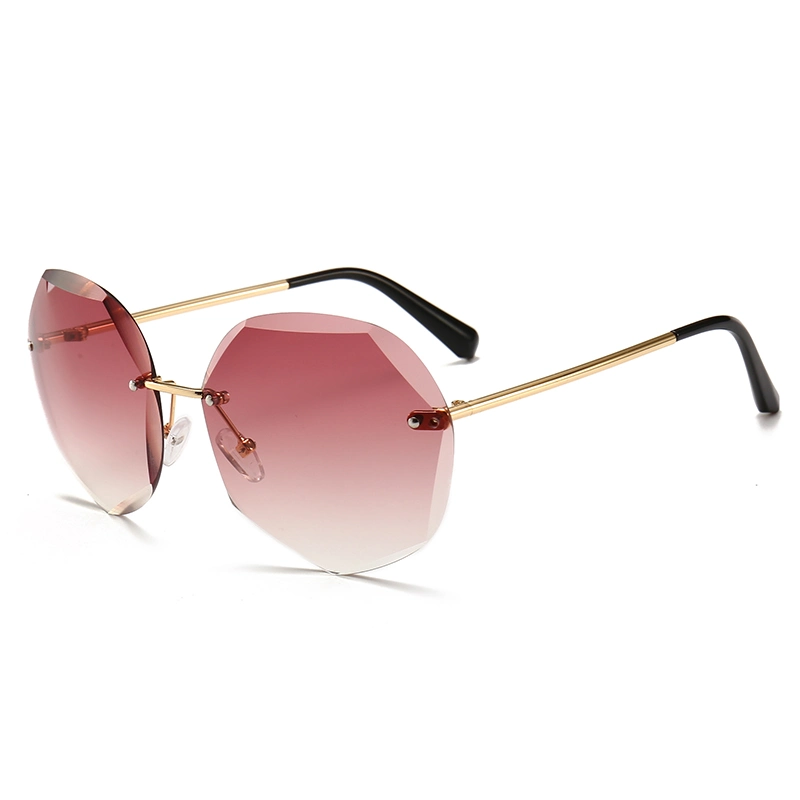 Multi-Function Sunglasses Frameless Trendy Gradient Sunglasses 2021
