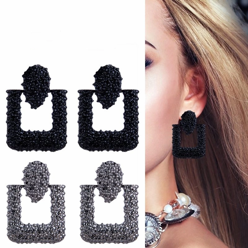 New Fashion Earring Personality Exaggerated Geometric Earrings