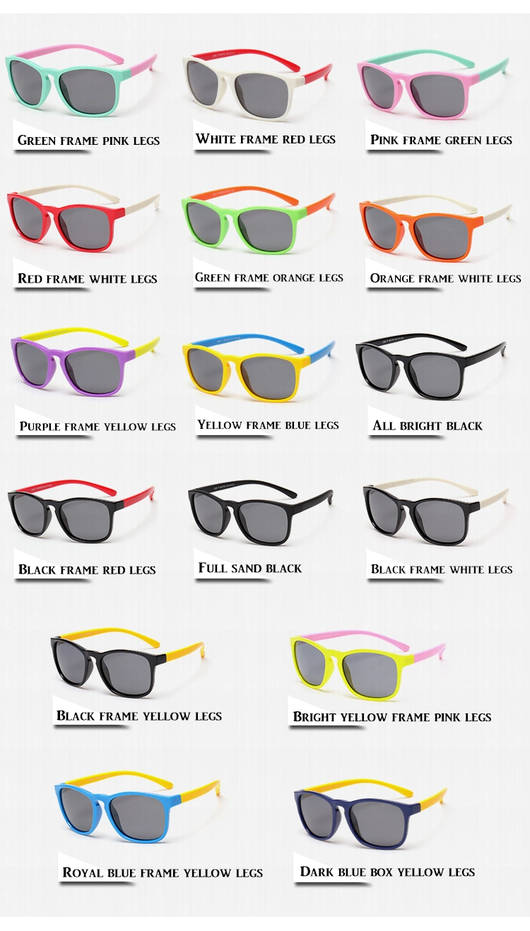 Kids Toddler Boys Girls Multi Colors Classic Retro Sunglasses