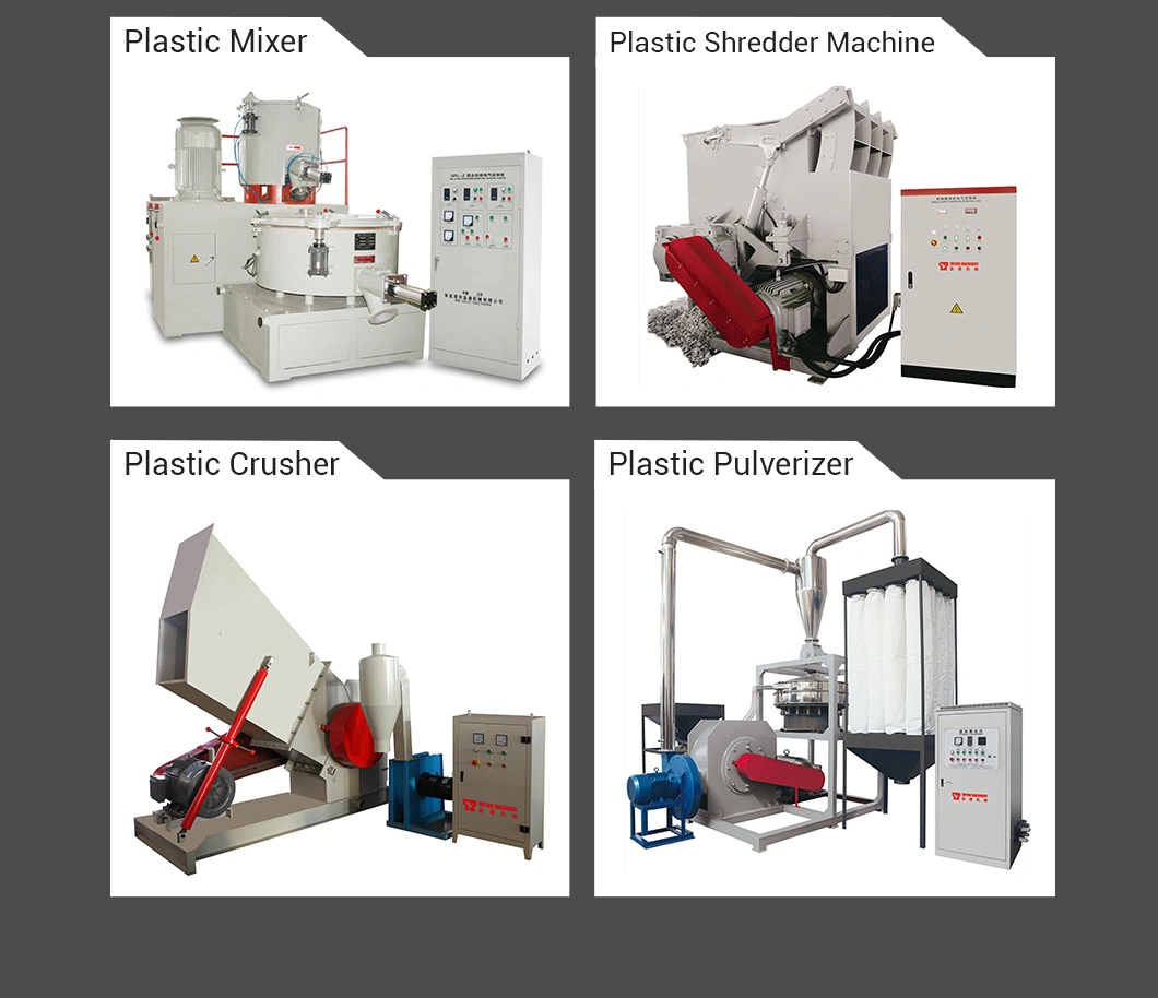 Yatong Automatic Double Stage Waste Plastic Recycling Pelletizing Line Machine Producing Pellet PE Film Pelletizer Granulator