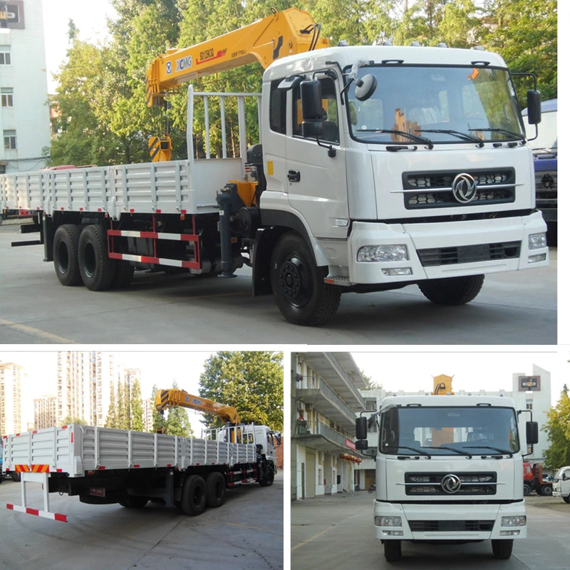 Dongfeng 6X4 Lorry Loading Crane Truck Mobile Mounted Truck Crane