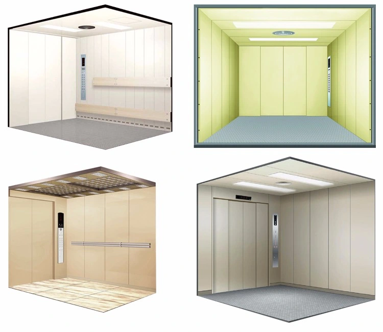 Automatic Opening AC Drive Capacity 3000kg Large Space Freight Elevator for Shopping Mall Use