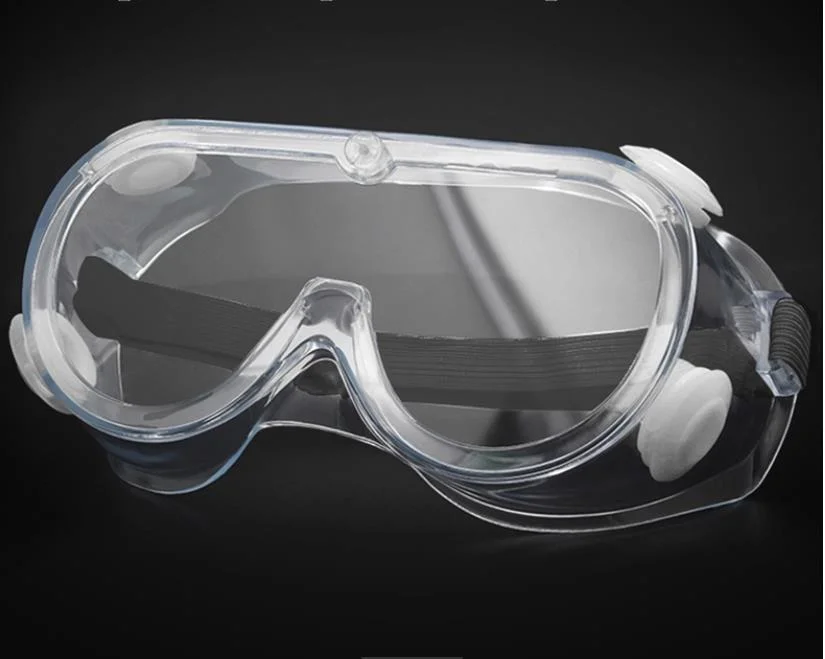 Dustproof Soft Glasses with Elastic Band Transparent Safety Glasses Eyewear