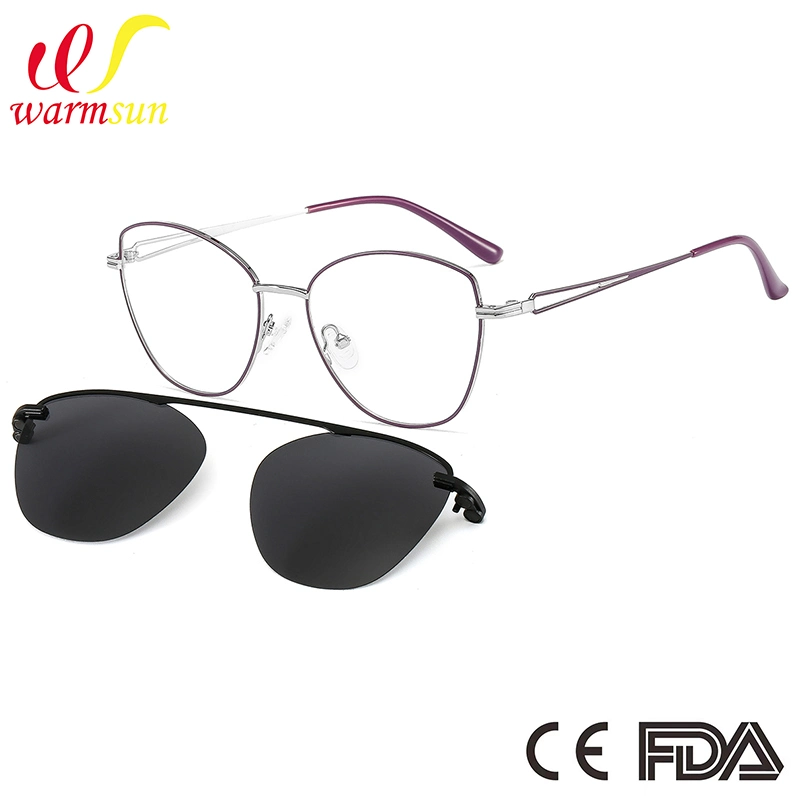 2021 Hot Newest Fashion Hot Sale Polarized Clip on Sunglasses with Tac UV 400 Protection Man Woman