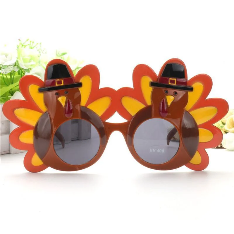 Happy Thanksgiving Day Party Decoration Sunglasses Turkey