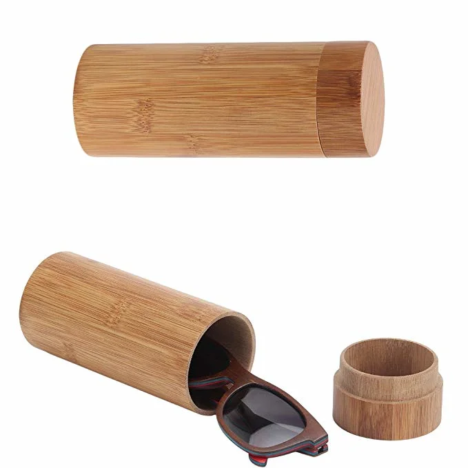 Bamboo Wood Sunglasses Box / Bamboo Spectacle Case Glasses Case