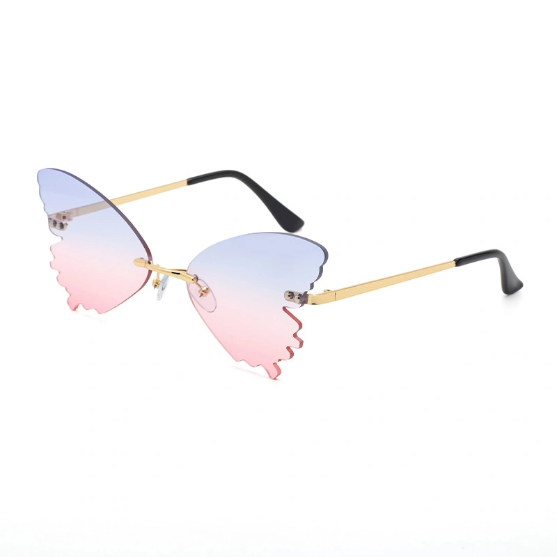 Fashion Gradient Butterfly Personality Party Cool Women's Sunglasses