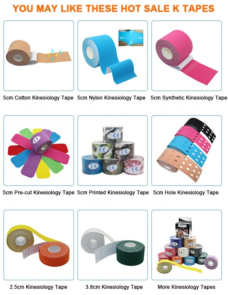 Wholesale Elastic Athletic Muscle Protective Kinesiology Tape
