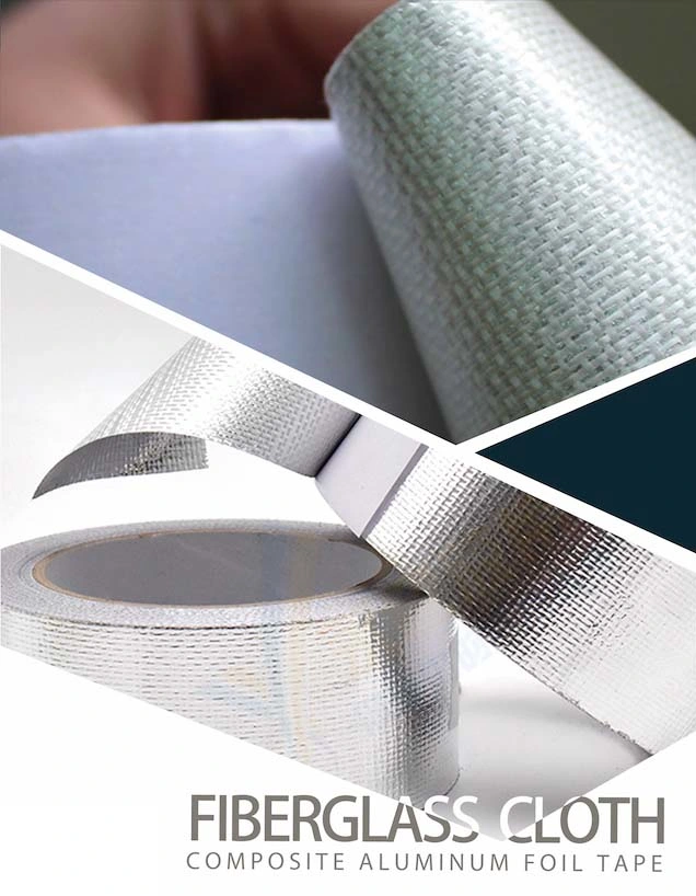Non-Flammable Aluminum Foil Masking Washi Paper Craft Heat Resistant Exhaust Tape 0.5mm Thick