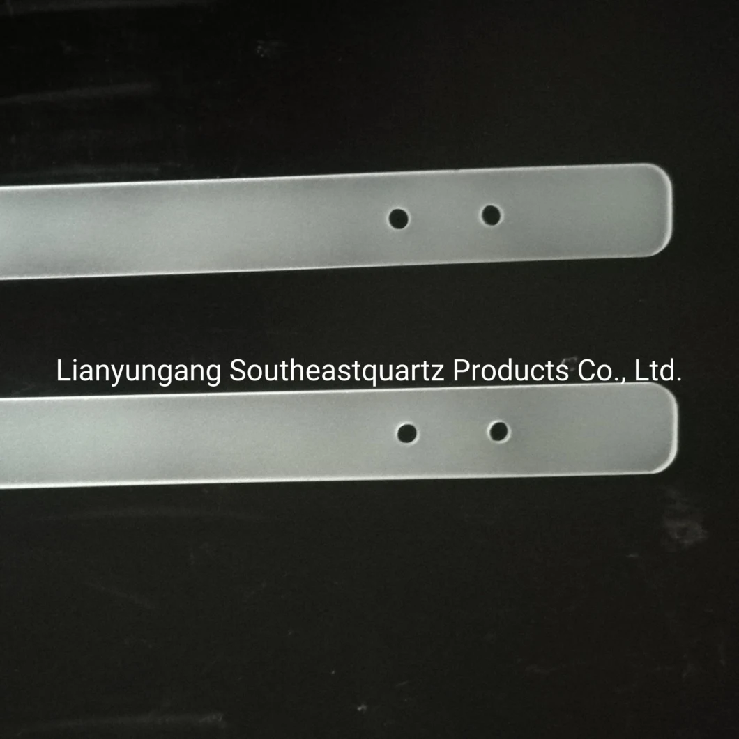 High Purity Sandblasting Quartz Glass Plates for Sight Glass