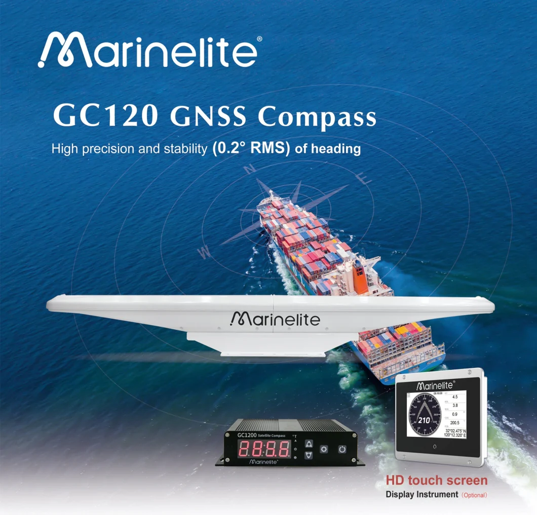 New Marine Heading Navigation Boat Compass GPS Satellite Compass