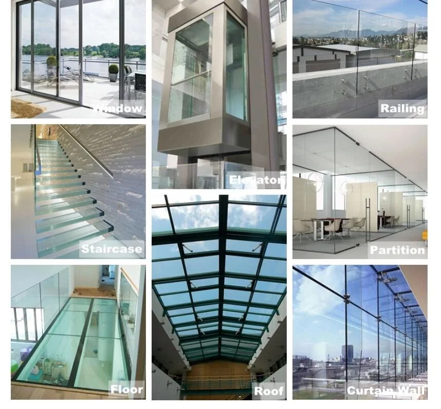 Factory Direct Supply Safety Glass/Laminated Glass/Tempered Glass/Insulating Glass