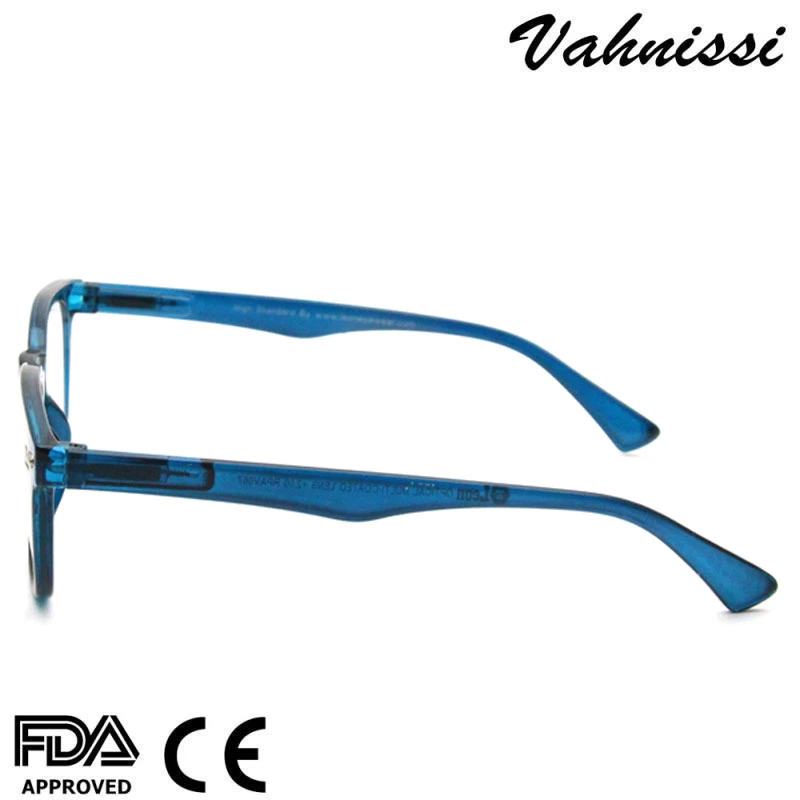 Taizhou Factory Custom Brand Round Shape Match Face PC Retro Multifocal Reading Glasses
