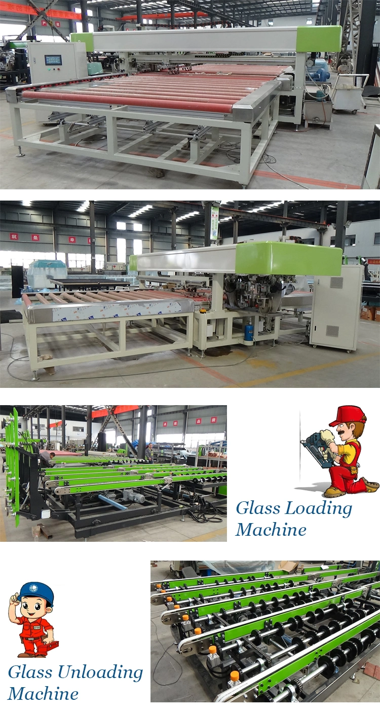 CNC Glass Seaming Machine Fast Edging for Insulating Tempering Glass