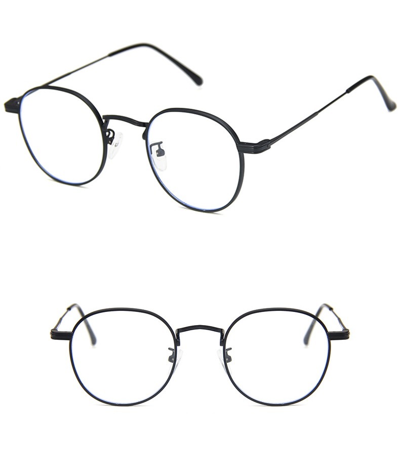 2020 New Fashionable Quality Glasses Round Metal Optical Glasses