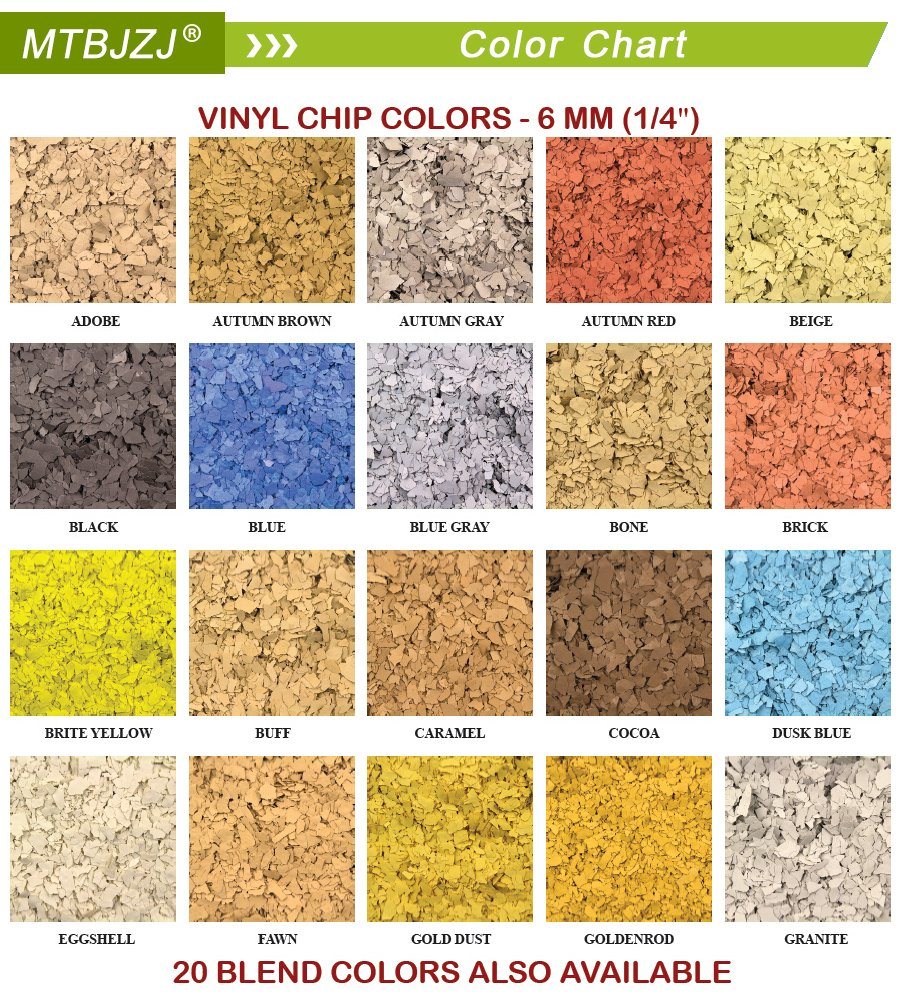 Flake Chips Bathroom Commercial Car Park Lot Epoxy Floor Coating Epoxy