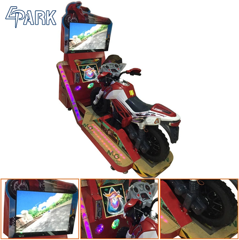 Coin Operated Motor Racing Game Machine for Shopping Malls