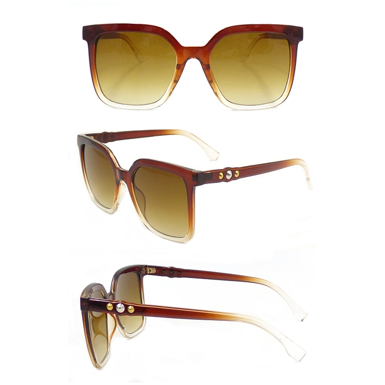 2020 Tea Fashion Trending Oversize Square Sunglasses Vendor Sunglasses