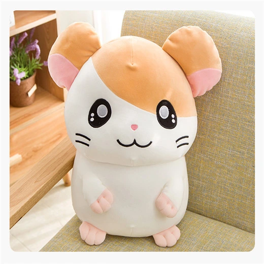 Hamster, Vole, Plush Toy Doll, Cute Cartoon, Pillow, Standing, Little Mouse, Dumb, Cute Expression, Sleeping Doll