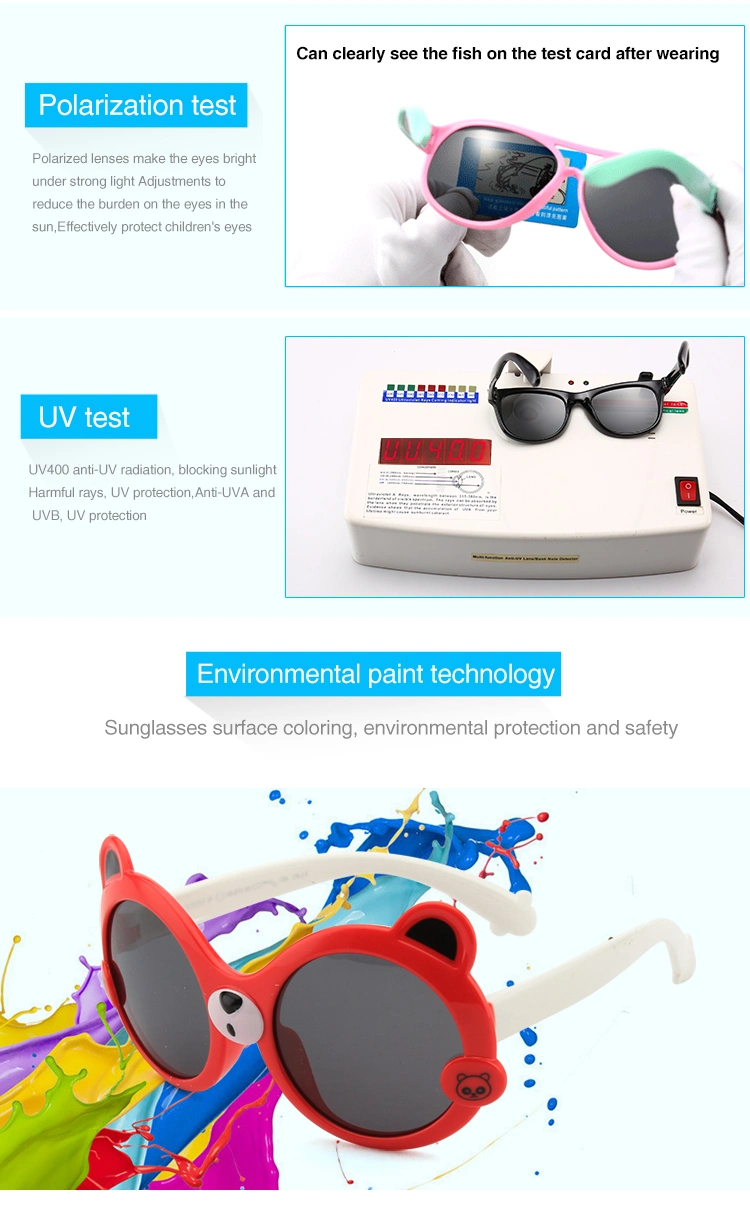 2020 New Cartoon Children's Sunglasses Fashion Polarized Custom Sunglasses Factory Direct Spot Wholesale