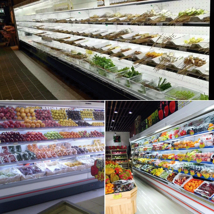 Supermarket Refrigeration Equipment Supermarket Display Chiller Supermarket Fridge