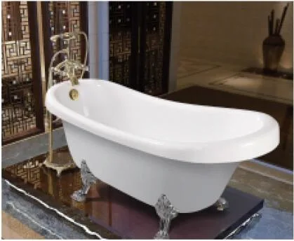Woma Factory Directly Acrylic Claw Foot Freestanding Bathtub (Q379S)