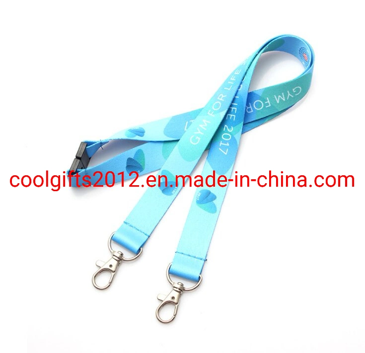 New Custom ID Badge Card Holder Keychain Neck Strap Mobile Phone Lanyard for Promotional Gift