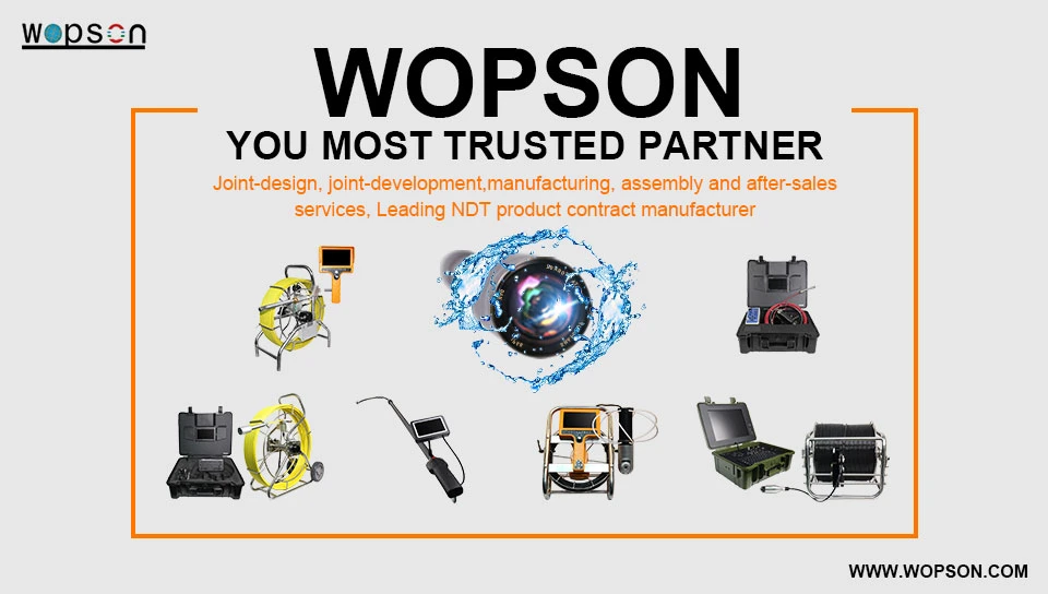 Wopson Recording Telescopic Pole Inspection Camera with 3.6m Carbon Fiber