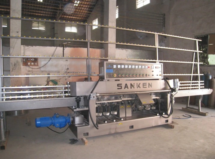 Glass Single Edger Vertical Glass Edging Machine with Ske-9